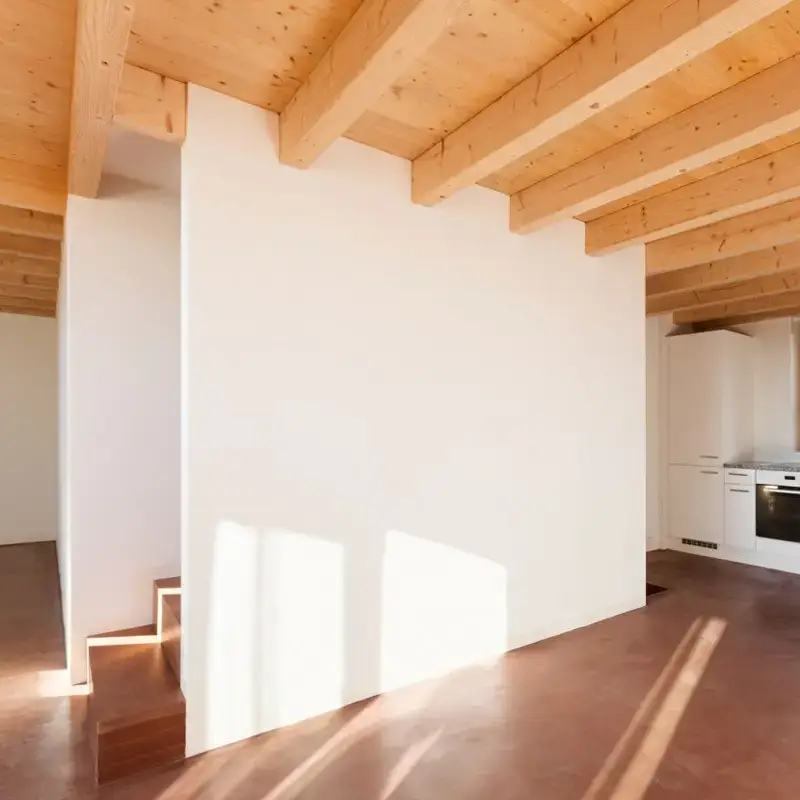 Innenausbau mit Trennwand im Trockenbau – Fermacell Wandlösung im Holzbau